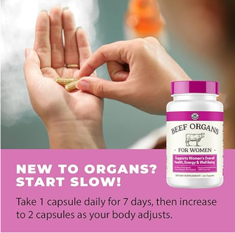 Beef Organ Supplement for Women